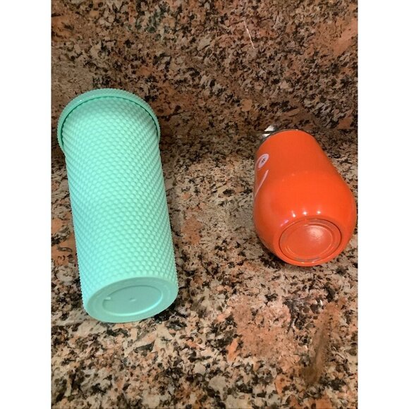 Modern Expressions Monogram "C” Tumbler 20oz Studded Textured & Cup No Straw - Picture 5 of 7